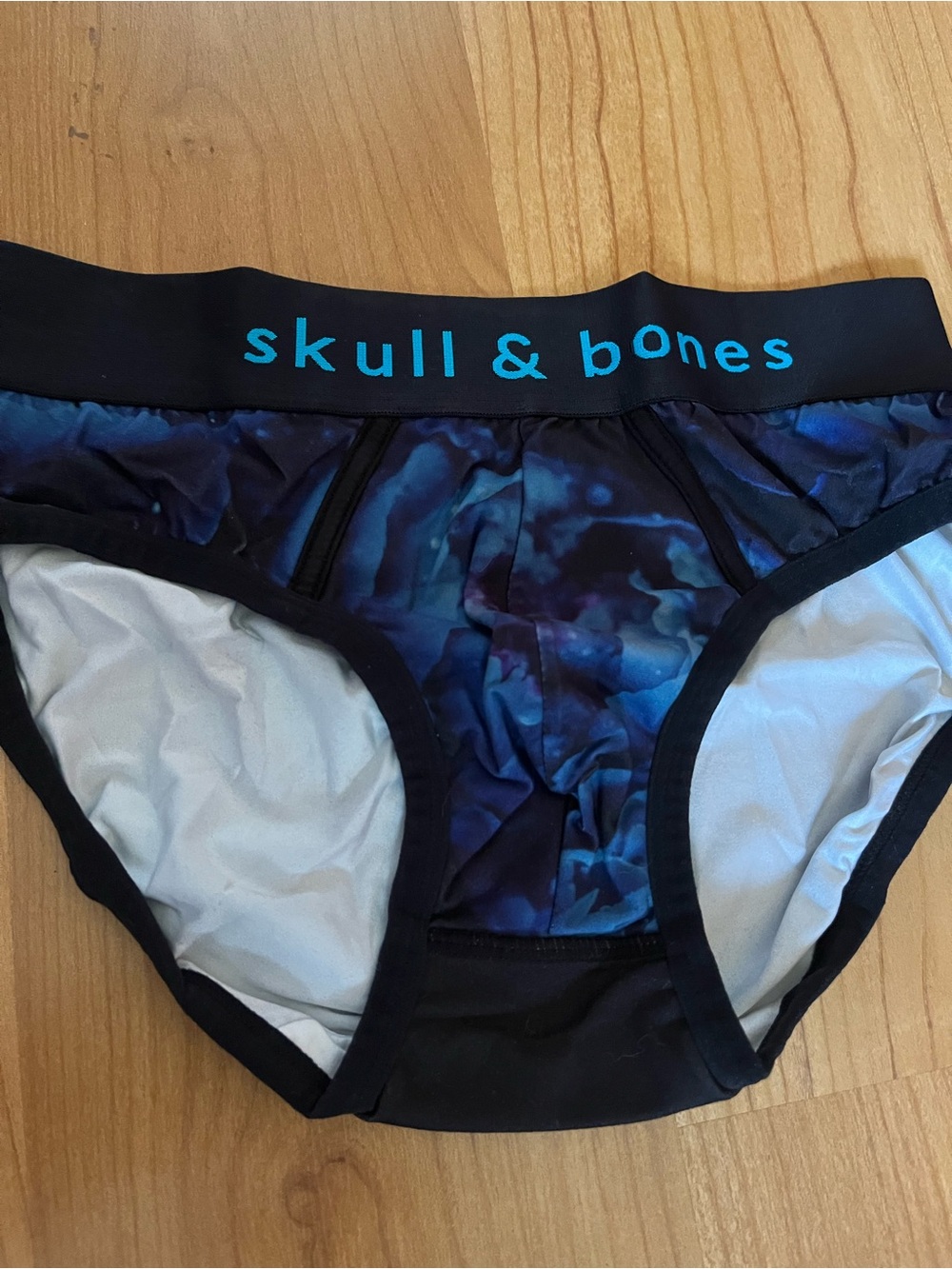 Skull & Bones Men's Midnight Peonies Briefs